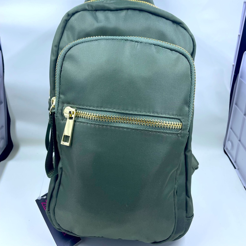COPY - Army Green/Gold Backpack